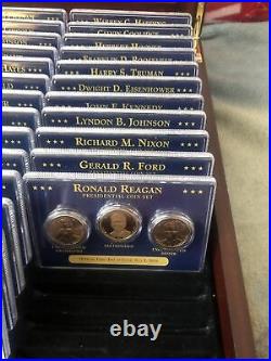 The Complete U. S. Presidential Coins Collection 39 Sets Included Up To Reagan