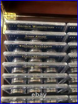 The Complete U. S. Presidential Coins Collection 39 Sets Included Up To Reagan