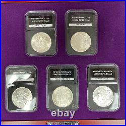 The Complete Uncirculated Morgan Silver Dollar Set