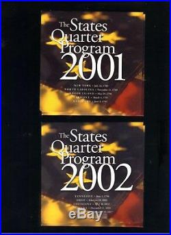 The State Quarter Program Complete Set 1999-2008 + All 6 2009 P&d Territories