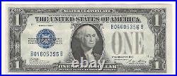 The complete Design Type Set of Small U. S. Silver Certificates Uncirculated