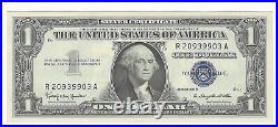 The complete Design Type Set of Small U. S. Silver Certificates Uncirculated