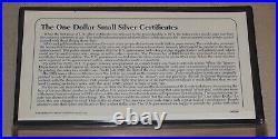 The complete Design Type Set of Small U. S. Silver Certificates Uncirculated