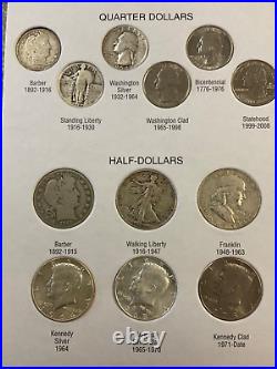 Type Collection of Twentieth Century US Coins Complete Set in Harris Folder