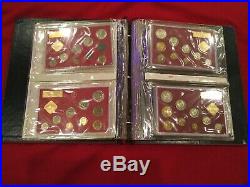 USSR Russia 1974-1980 Proof LIke Coin Sets Original Box 7 Complete Sets
