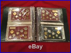 USSR Russia 1974-1980 Proof LIke Coin Sets Original Box 7 Complete Sets