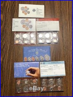 US Mint Uncirculated Coin Mint Set Complete 1959-2018 58 sets LOT