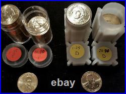 US PRESIDENTIAL DOLLAR complete SET 2007-2016, +2020 George Bush! 80 BU Coins