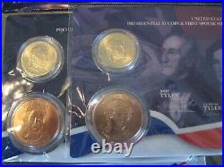 US Presidential $1 Coin & First Spouse Medal Set 2007-2016 Complete Set 42 Mint