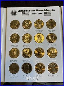 US Presidential Dollar Set UNCIRCULATED Complete Set Of 40 Coins, None Missing