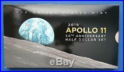 U. S. Mint 2019 Apollo 11 50th Anniversary Complete Coin Set (19CA-19CH)