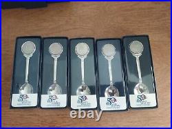 U. S. Mint 50 State Quarters Collector Spoons Complete Set 1999-2008