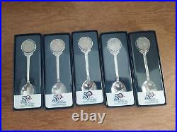 U. S. Mint 50 State Quarters Collector Spoons Complete Set 1999-2008