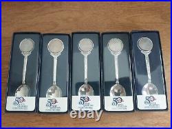 U. S. Mint 50 State Quarters Collector Spoons Complete Set 1999-2008