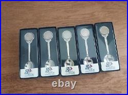 U. S. Mint 50 State Quarters Collector Spoons Complete Set 1999-2008