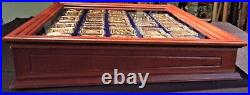 U. S. Presidential Ingots Complete Set with Display Box Complete Set
