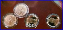Unc Complete Set of Presidential Dollars -513 coins & box Danbury Mint