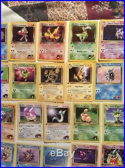 Uncirculated Complete 1st. Ed. GYM HEROES Pokemon Set 132