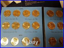 Volume 2 Complete Set (P&D) 2012-2016 Presidential $1 Golden Dollar BU 38 Coins