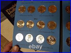 Volume 2 Complete Set (P&D) 2012-2016 Presidential $1 Golden Dollar BU 38 Coins