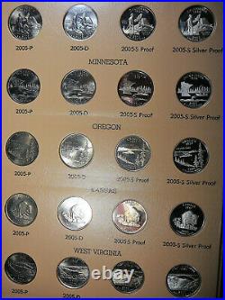 Washington 2004 2008 Complete State Quarter Set P-D-S-S Unc Proof Silver