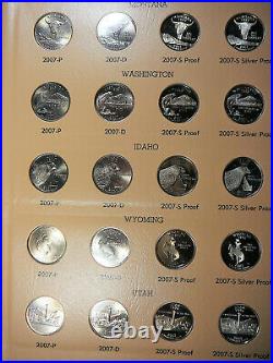 Washington 2004 2008 Complete State Quarter Set P-D-S-S Unc Proof Silver