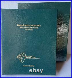 Washington Quarters Complete Set Including Proof Only Issues 1932-1998 + SILVER