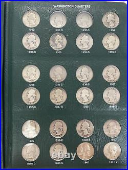 Washington Quarters Complete Set Including Proof Only Issues 1932-1998 + SILVER