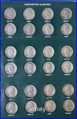 Washington Quarters Complete Set Including Proof Only Issues 1932-1998 + SILVER