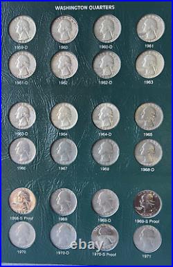 Washington Quarters Complete Set Including Proof Only Issues 1932-1998 + SILVER