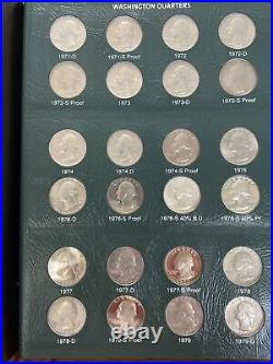 Washington Quarters Complete Set Including Proof Only Issues 1932-1998 + SILVER
