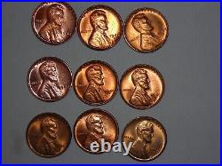 Wheat penny lot 1941-1958 RED BU PDS COMPLETE SET RED CH UNC LINCOLN CENT'S