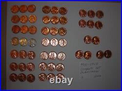Wheat penny lot 1941-1958 RED CH BU PDS COMPLETE SET RED CH UNC LINCOLN CENT'S