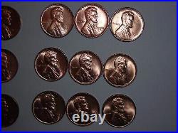 Wheat penny lot 1941-1958 RED CH BU PDS COMPLETE SET RED CH UNC LINCOLN CENT'S