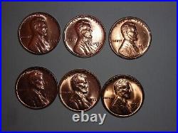 Wheat penny lot 1941-1958 RED CH BU PDS COMPLETE SET RED CH UNC LINCOLN CENT'S