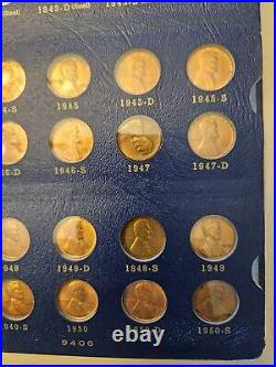 Wheat penny lot 1941-1967 RED AU/CH BU PDS COMPLETE SET RED CH UNC LINCOLN CENT