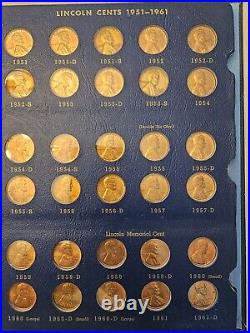 Wheat penny lot 1941-1967 RED AU/CH BU PDS COMPLETE SET RED CH UNC LINCOLN CENT