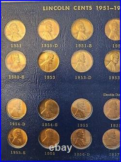 Wheat penny lot 1941-1967 RED AU/CH BU PDS COMPLETE SET RED CH UNC LINCOLN CENT