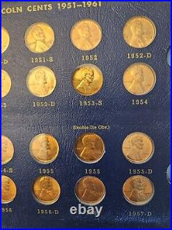 Wheat penny lot 1941-1967 RED AU/CH BU PDS COMPLETE SET RED CH UNC LINCOLN CENT