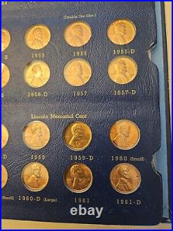 Wheat penny lot 1941-1967 RED AU/CH BU PDS COMPLETE SET RED CH UNC LINCOLN CENT