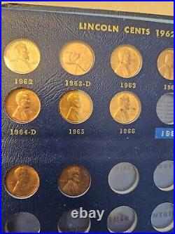 Wheat penny lot 1941-1967 RED AU/CH BU PDS COMPLETE SET RED CH UNC LINCOLN CENT