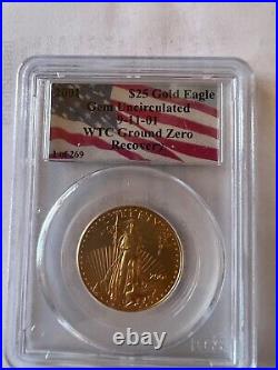 World Trade center gold complete set all 2001 pcgs verified all 4 GOLD coins