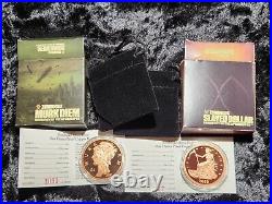 Zombucks Copper PROOF Complete Set of 10 with boxes, bags, and COAs